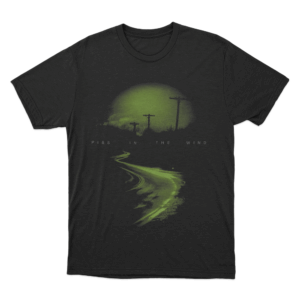 Piss In The Wind Neon Highway Unisex T Shirt Black